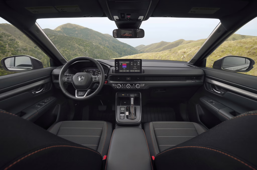 2026 Honda CR-V TrailSport. Interior. Image courtesy of Honda.