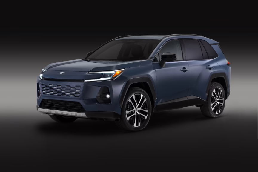2026 Toyota RAV4 Limited, front 3/4. Image courtesy of Toyota.