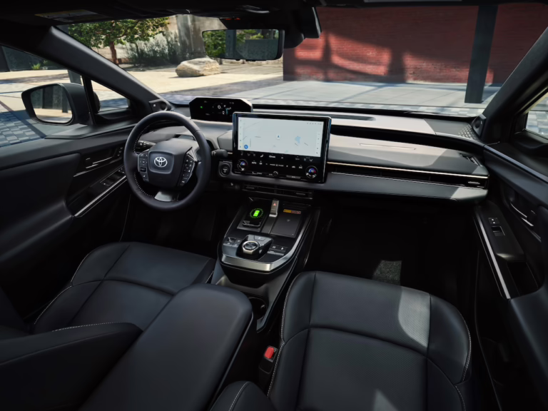 2026 Toyota bZ, interior. Image courtesy of Toyota.