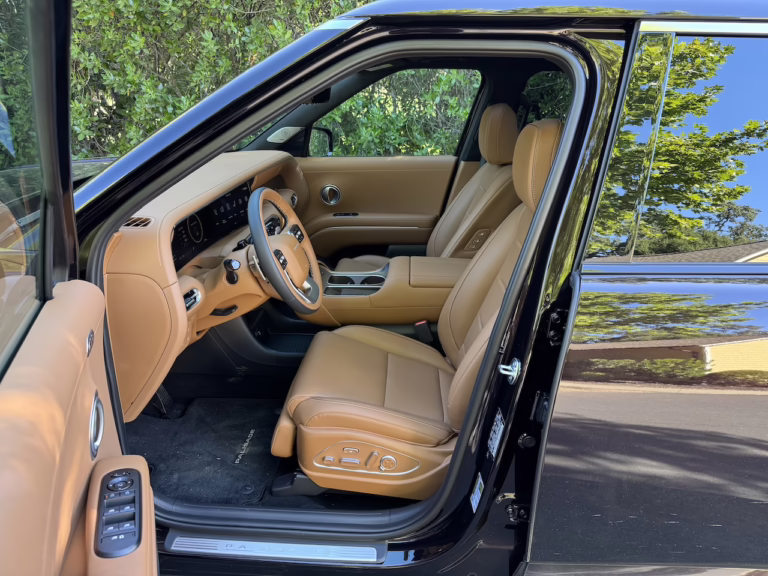 2026 Hyundai Palisade, Calligraphy front door. Image by Robin Warner