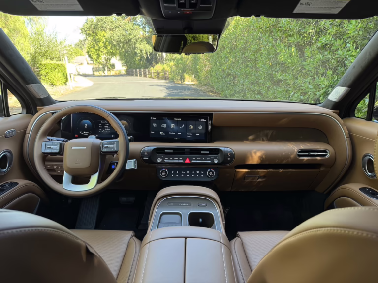 2026 Hyundai Palisade, Calligraphy interior. Image by Robin Warner
