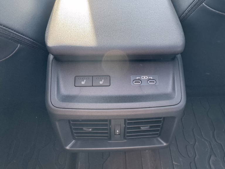 2026 Toyota bZ Woodland second row seat heaters and usb-c chargers.