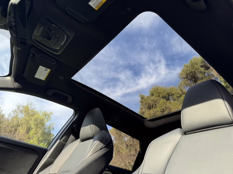 2026 Toyota bZ Woodland premium fixed glass roof.