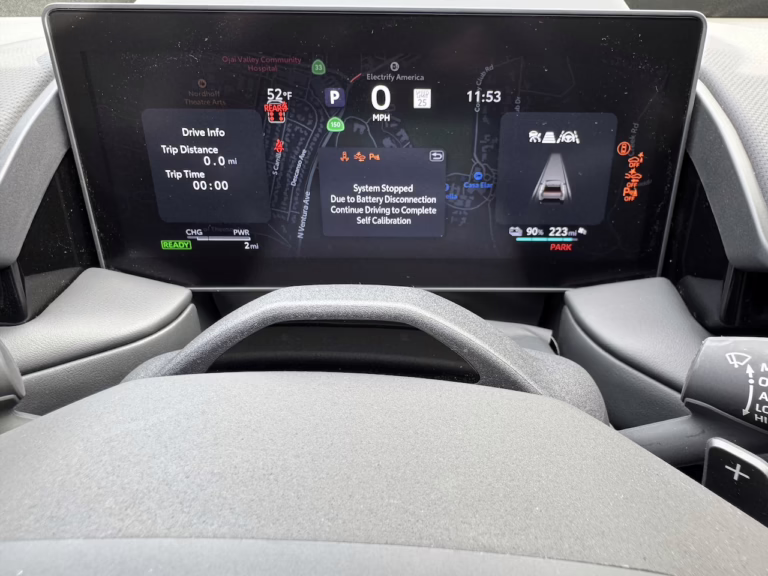 2027 Toyota Highlander, 12.3-in digital instrument cluster