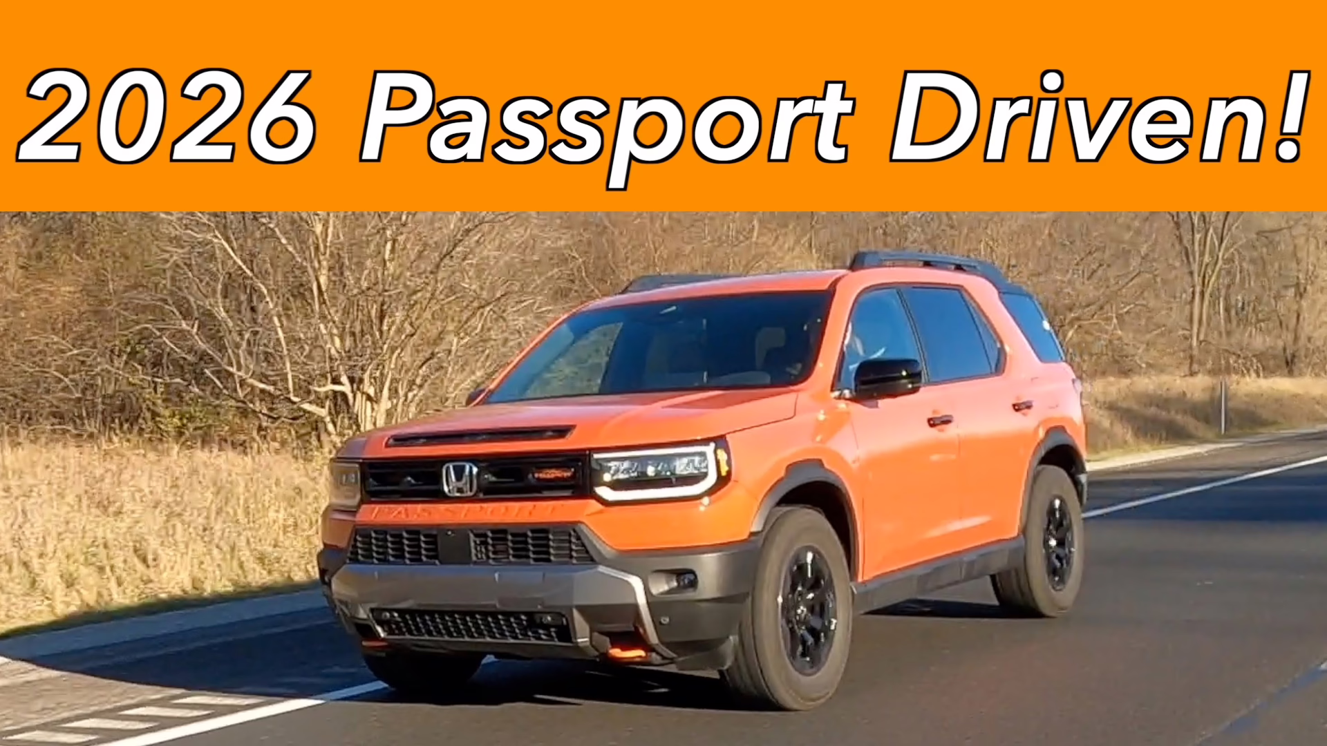 2026 Honda Passport TrailSport Review