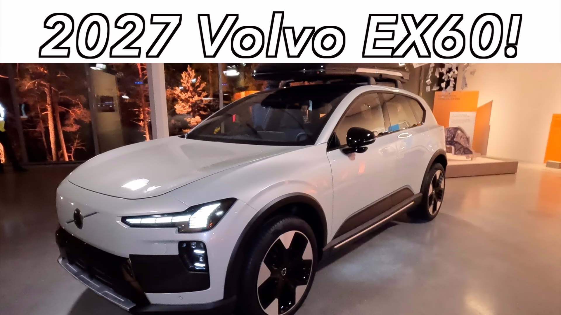 2027 Volvo EX60 EV Global Reveal